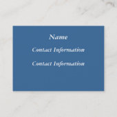 Carte de visite de tourbillonnement de vague de (Dos)