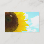 Carte de visite de tournesol (2) (Dos)