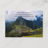 Carte de visite de tournesols 2 (Dos)