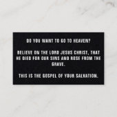 Carte de visite DE TRACTS DE GOSPEL (Devant)