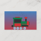 Carte de visite de train (Dos)