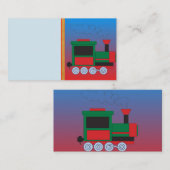 Carte de visite de train (Devant / Derrière)
