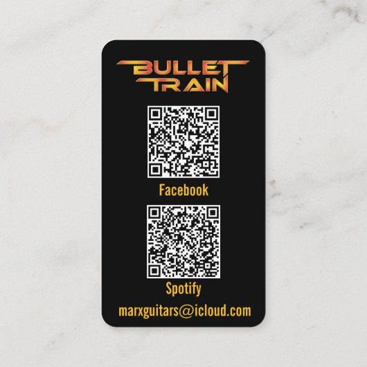 Carte de visite de train à puce (Dos)