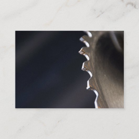 Carte de visite de tranchant (Devant)