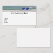 Carte de visite de transats (Devant / Derrière)