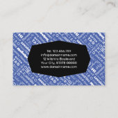 Carte de visite de transducteur de polyglot (Dos)