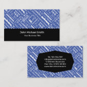 Carte de visite de transducteur de polyglot (Devant / Derrière)