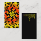 Carte de visite "de transition Celsius" (Devant / Derrière)