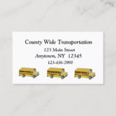 Carte de visite de transport (Devant)