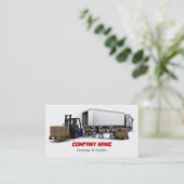 Carte de visite de transport et de fret (Debout devant)