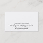 Carte de visite de transport et de fret (Dos)