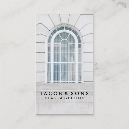 Carte de visite de travail de laiton (Devant)