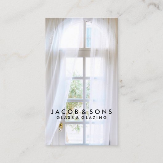 Carte de visite de travail de laiton (Devant)