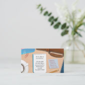 Carte de visite de travail du bureau du droit (Debout devant)