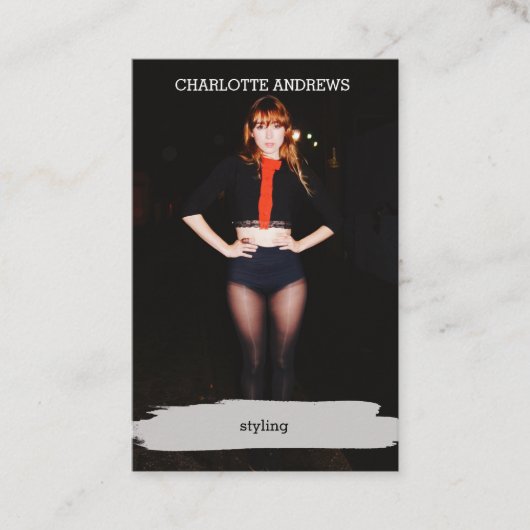 Carte de visite de Trendy (Devant)