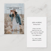 Carte de visite de Trendy (Devant / Derrière)