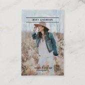 Carte de visite de Trendy (Devant)