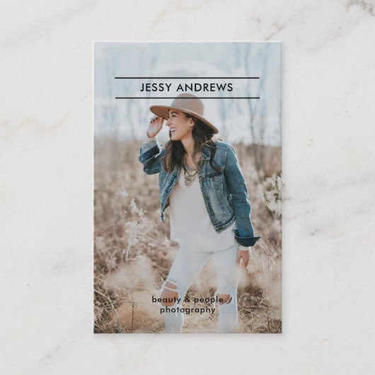 Carte de visite de Trendy (Devant)