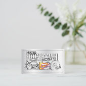 Carte de visite de tringle de rue (Debout devant)