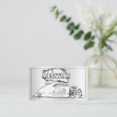 Carte de visite de tringle de rue (Debout devant)