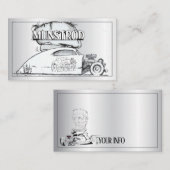 Carte de visite de tringle de rue (Devant / Derrière)