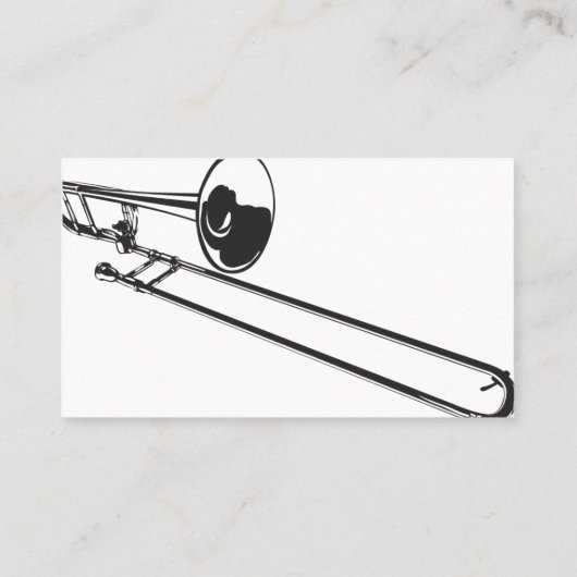 Carte de visite de Trombone (Dos)