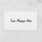 Carte de visite de trompette (Dos)