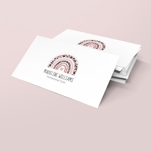 Carte de visite de Tutor de code QR