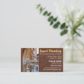 Carte de visite de tuyauterie (Debout devant)