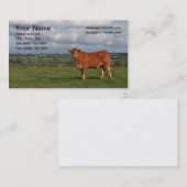 Carte de visite de vache (Devant / Derrière)