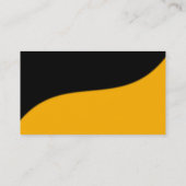 Carte de visite de vague moderne (Dos)