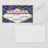 Carte de visite de Vegas de vivats (Devant / Derrière)