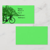 carte de visite de vélo (Devant / Derrière)
