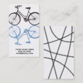 Carte de visite de vélo (Devant / Derrière)