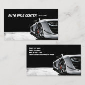 Carte de visite de vente automatique de location d (Devant / Derrière)