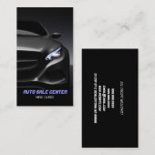 Carte de visite de vente automatique de voitures (Devant / Derrière)