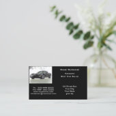 Carte de visite de vente automobile populaire (Debout devant)