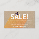 Carte de visite de vente Casquette de la sorcière  (Devant)