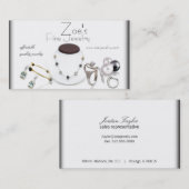 carte de visite de vente de bijoux (Devant / Derrière)