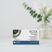 Carte de visite de vente de vecteur (Debout devant)