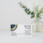 Carte de visite de vente de vecteur (Debout devant)