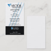 Carte de visite de vente de vecteur (Devant / Derrière)