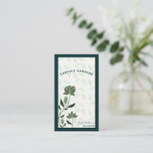 Carte de visite de verdure Garden Designer (Debout devant)