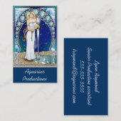 Carte de visite de Verseau de Nouveau d'art (Devant / Derrière)