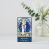 Carte de visite de Verseau de Nouveau d'art (Debout devant)