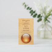 Carte de visite de verticale de bijou de (Debout devant)