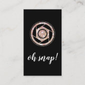 Carte de visite de verticale de photographe de (Devant)