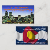 Carte de visite de vêtements de sport (Devant / Derrière)