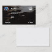 carte de visite de vétérinaires de vétérans (Devant / Derrière)