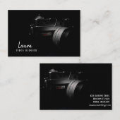 Carte de visite de Video Blogger (Devant / Derrière)